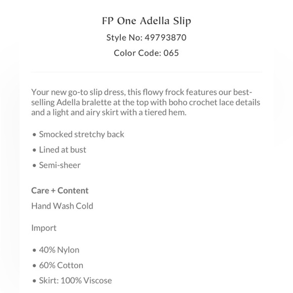 Free People Adella Slip Dress in Rose NWT, size M - Picture 5 of 5